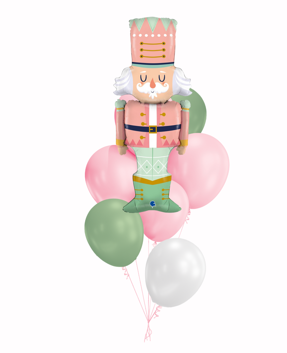 Pastel Nutcracker Balloon Bouquet